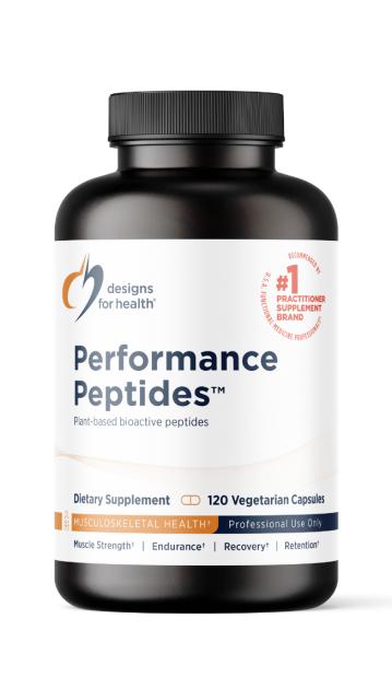 Performance Peptides 120 Capsules-Designs For Health-Matakana Pharmacy